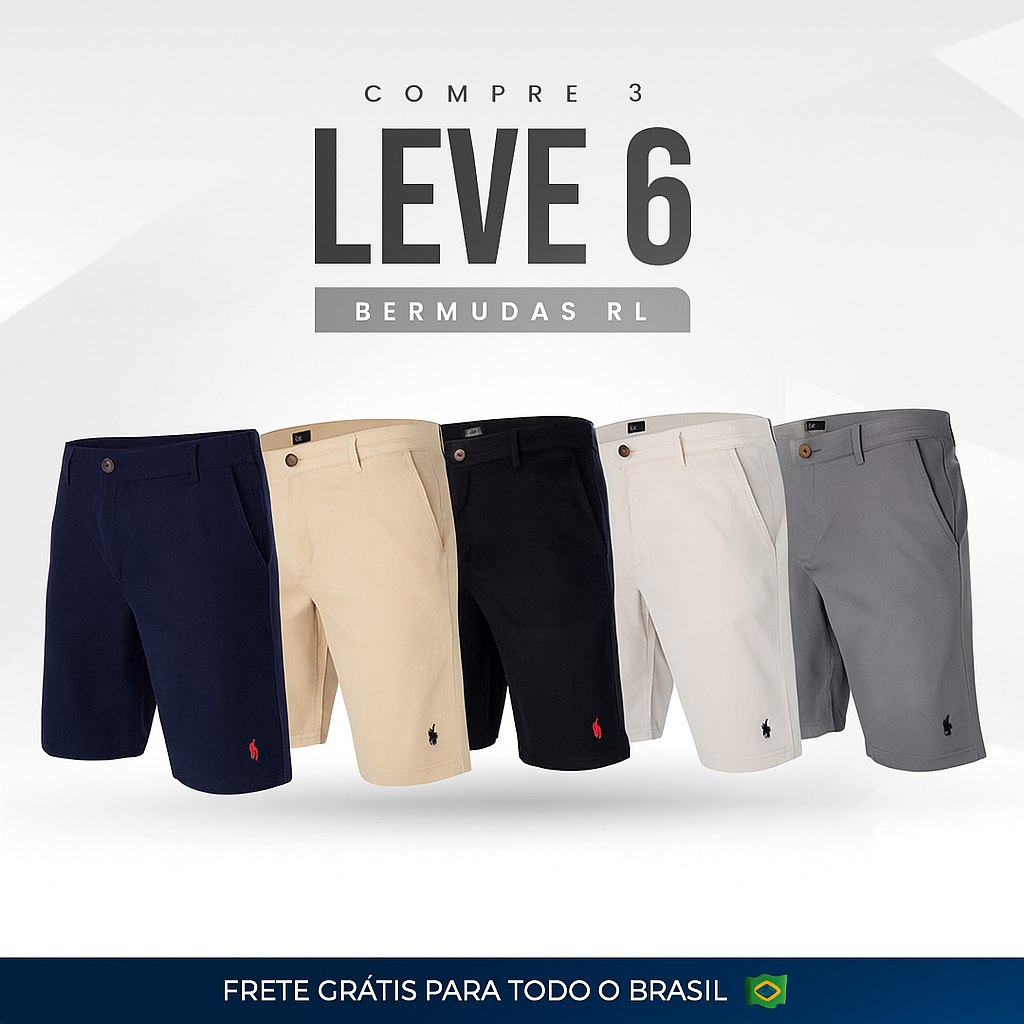 |Combo 6| Bermudas Sarja RL!