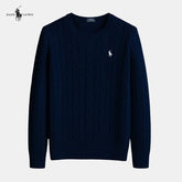 Suéter de malha de algodão trançado - Ralph Lauren - Original