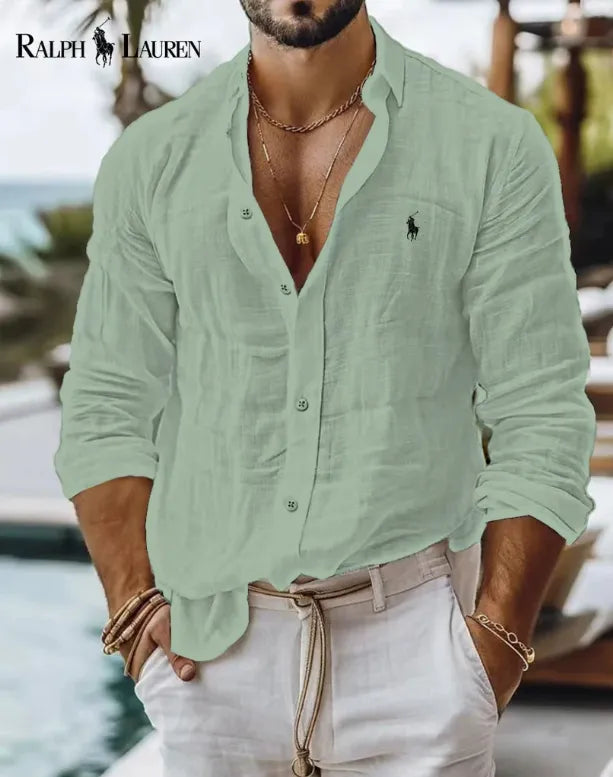 Camisa R&P Slim Fit 100% Linho