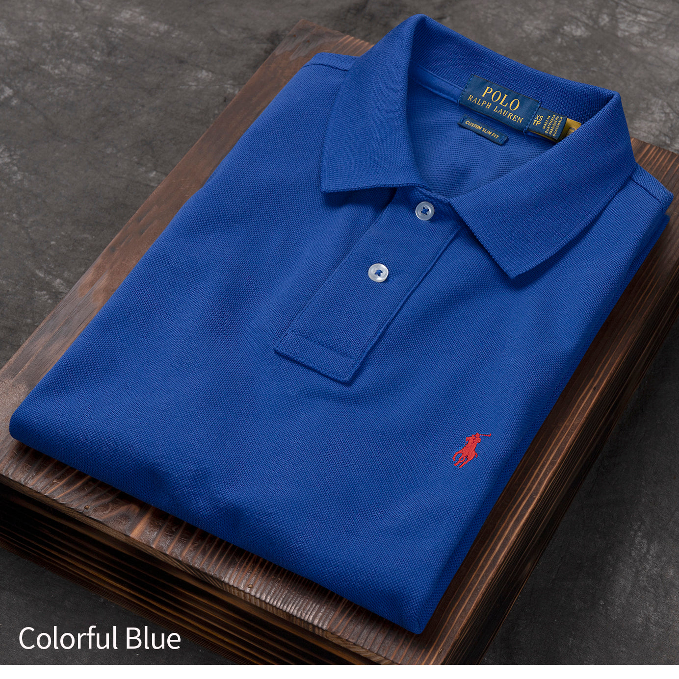 Camisa polo casual de manga curta RL              Write a Review