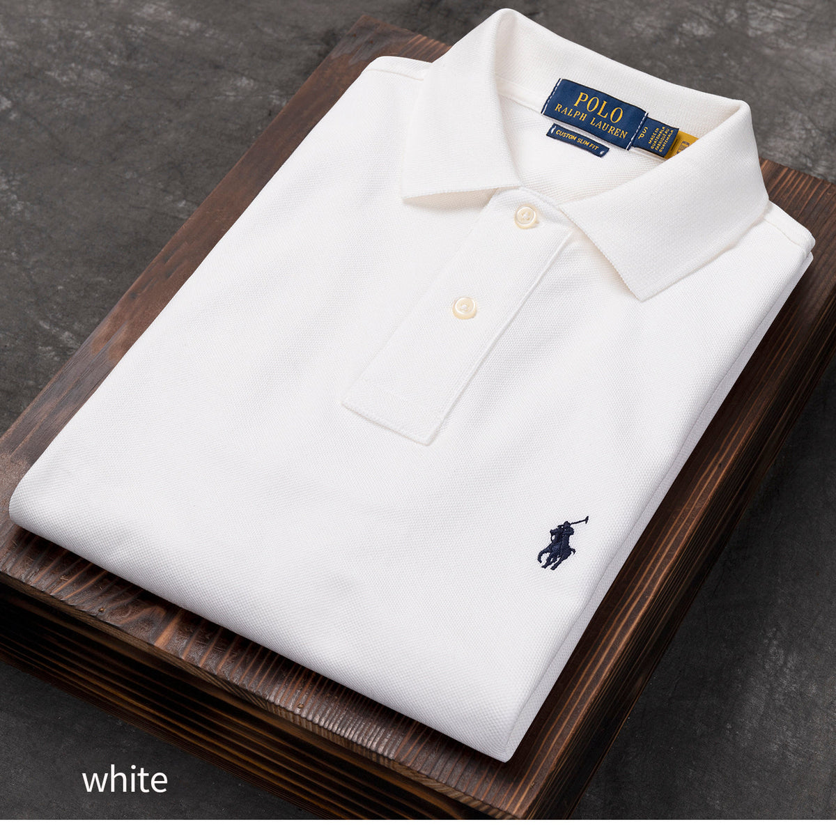 Camisa polo casual de manga curta RL              Write a Review